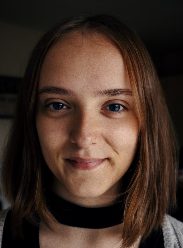 A smiling Georgina Orwell.